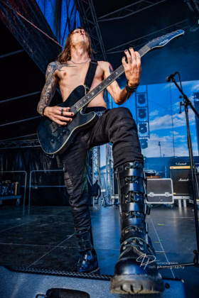 A picture of Blax in concert taken by Iuliana Pasca